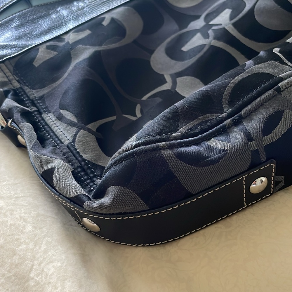 COACH Signature Hobo Shoulder Bag w/ Long Strap - Picture 9 of 9